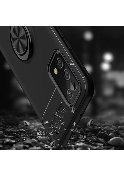 Galaxy A02S Kılıf Yüzüklü Manyetik Ravel Silikon fiyatları