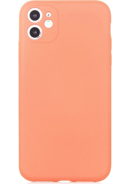 Apple Iphone 11 Kılıf Kamera Korumalı Mat Mara Silikon