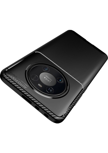 Huawei Mate 40 Pro Kılıf Karbon Desenli Lux Negro Silikon fiyatları