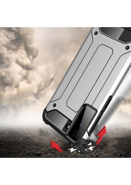 Samsung Galaxy S21 Ultra Kılıf Çift Katmanlı Armour Case indirimleri