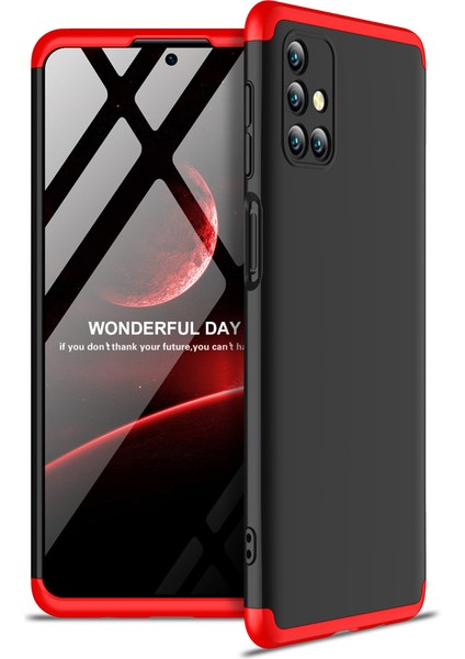 Samsung Galaxy M31S Kılıf 3 Parça 360 Zore Ays Kapak