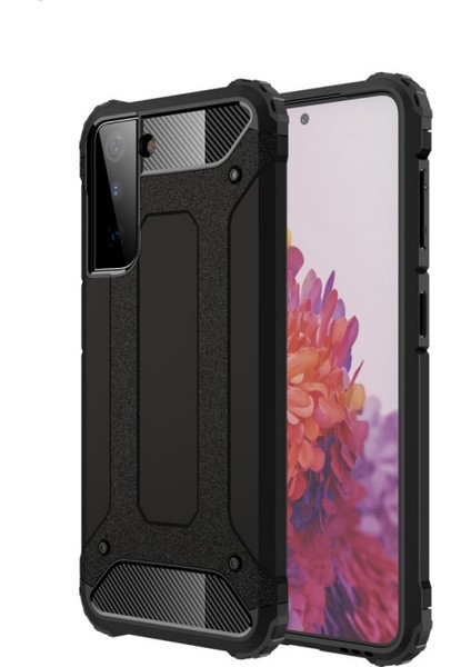 Samsung Galaxy S21 Kılıf Çift Katmanlı Armour Case