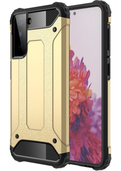 Samsung Galaxy S21 Kılıf Çift Katmanlı Armour Case