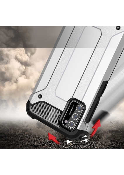 Samsung Galaxy A02S Kılıf Çift Katmanlı Armour Case indirimleri