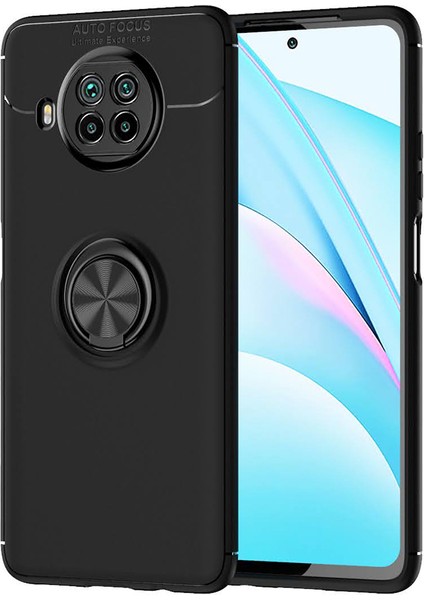 Xiaomi Redmi Note 9 Pro 5g Kılıf Yüzüklü Manyetik Ravel Silikon