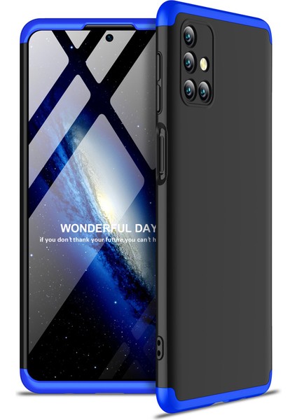Samsung Galaxy M31S Kılıf 3 Parça 360 Zore Ays Kapak