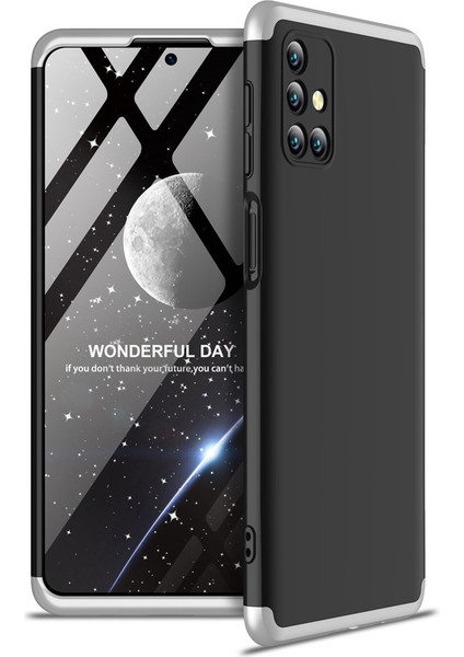 Samsung Galaxy M31S Kılıf 3 Parça 360 Zore Ays Kapak
