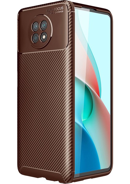 Xiaomi Mi 10T Lite Kılıf Karbon Desenli Lux Negro Silikon