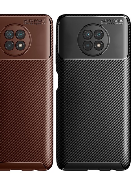 Xiaomi Mi 10T Lite Kılıf Karbon Desenli Lux Negro Silikon modelleri