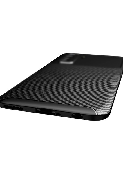 Huawei P40 Lite 5g Kılıf Karbon Desenli Lux Negro Silikon modelleri