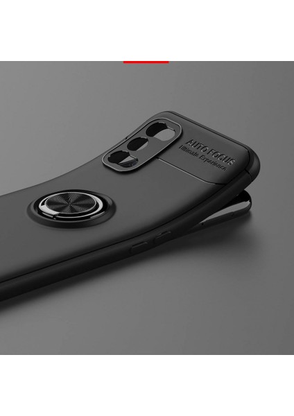 Realme 7 Pro Kılıf Yüzüklü Manyetik Ravel Silikon fiyatları