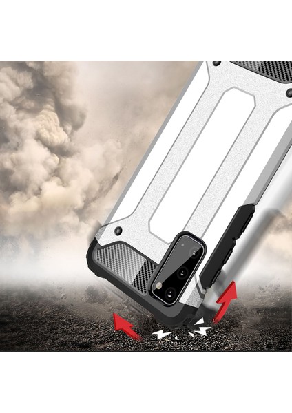Samsung Galaxy S20 Fe Kılıf Çift Katmanlı Armour Case