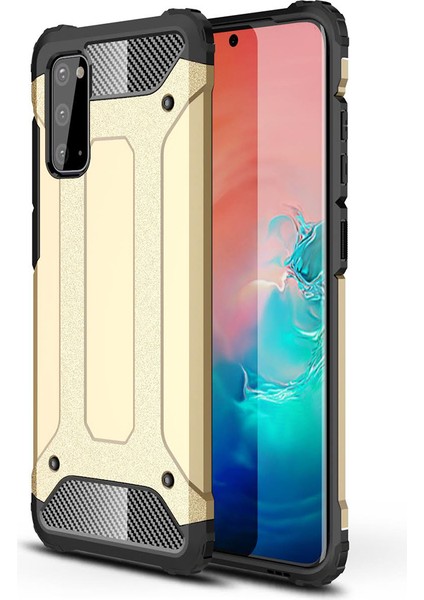 Samsung Galaxy S20 Fe Kılıf Çift Katmanlı Armour Case