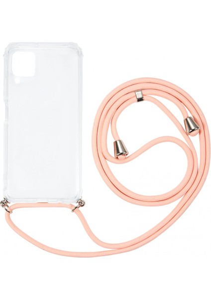 Huawei P40 Lite Lite Kılıf Ultra Korumalı Şeffaf Ipli Antishock Silikon