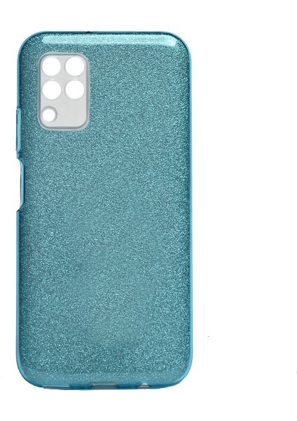 Huawei P40 Lite Kılıf Simli Parlak Shining Silikon
