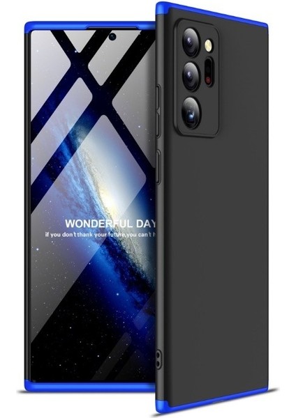 Samsung Galaxy Note 20 Ultra Kılıf 3 Parça 360 Zore Ays Kapak