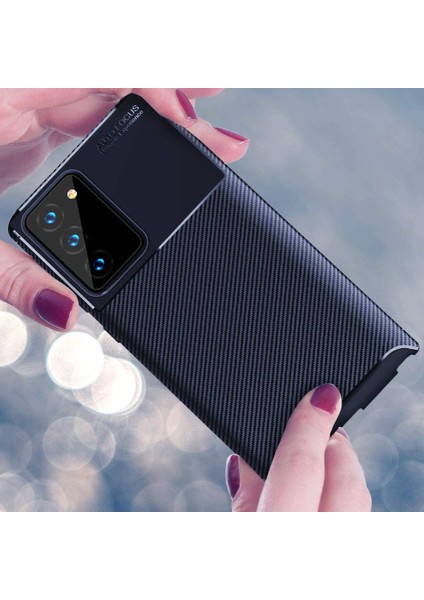 Samsung Galaxy S20FE Kılıf Karbon Desenli Lux Negro Silikon fiyatları