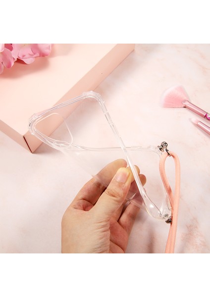 Apple Iphone 12 Mini Kılıf Ipli Askılı Ultra Koruma Antishock Silikon fiyatları