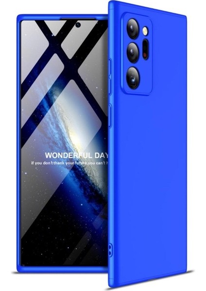 Samsung Galaxy Note 20 Ultra Kılıf 3 Parça 360 Zore Ays Kapak