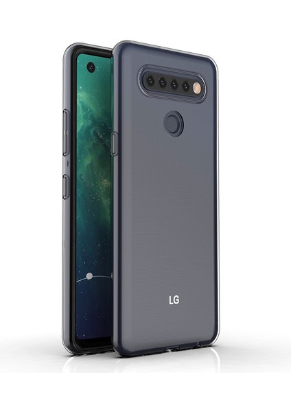 Lg K41S Kılıf Ultra Ince Şeffaf Silikon