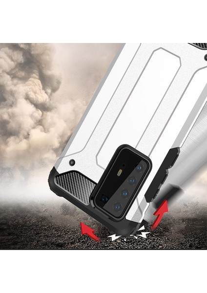 Huawei P40 Pro Kılıf Çift Katmanlı Armour Case indirimleri