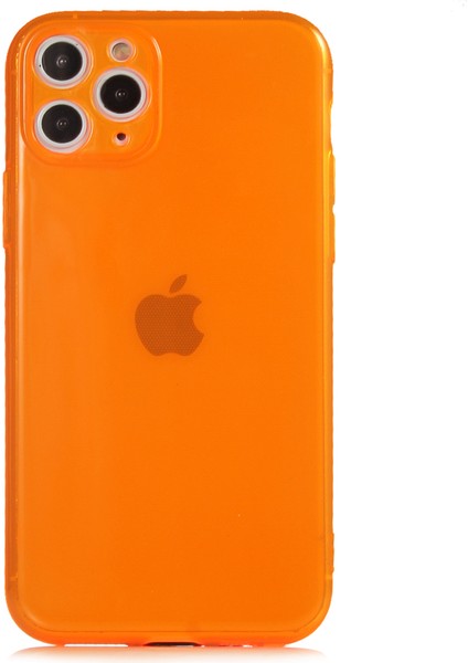 Apple Iphone 11 Pro Kılıf Renkli Fosforlu Mun Silikon