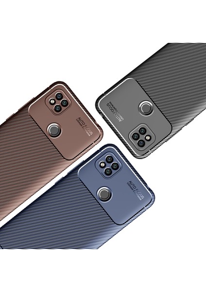 Xiaomi Redmi 9c Kılıf Karbon Desenli Lux Negro Silikon