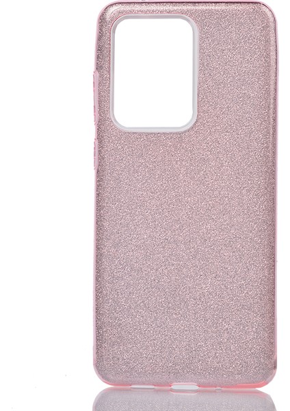 Samsung Galaxy S20 Plus Kılıf Simli Parlak Shinning Silikon