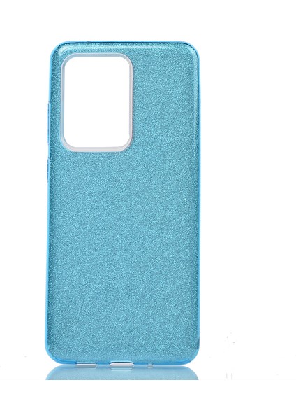 Samsung Galaxy S20 Ultra Kılıf Simli Parlak Shinning Silikon