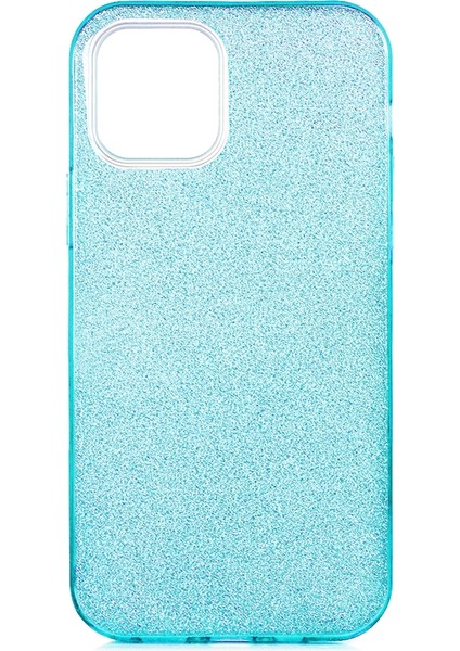 Apple Iphone 12 Mini Kılıf Simli Parlak Shining Silikon