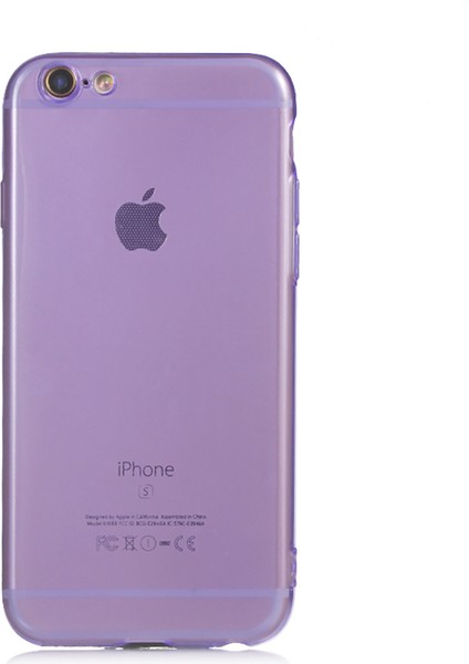 Apple Iphone 6-6s Kılıf Renkli Fosforlu Mun Silikon