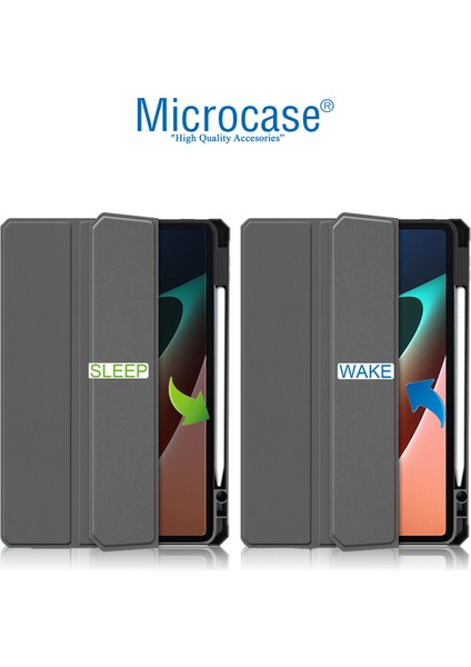Xiaomi Pad 5 Kalem Koymalı Standlı Deri Kılıf -Siyah fiyatları