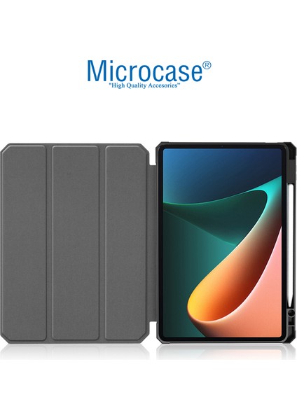 Xiaomi Pad 5 Kalem Koymalı Standlı Deri Kılıf -Siyah fırsatları