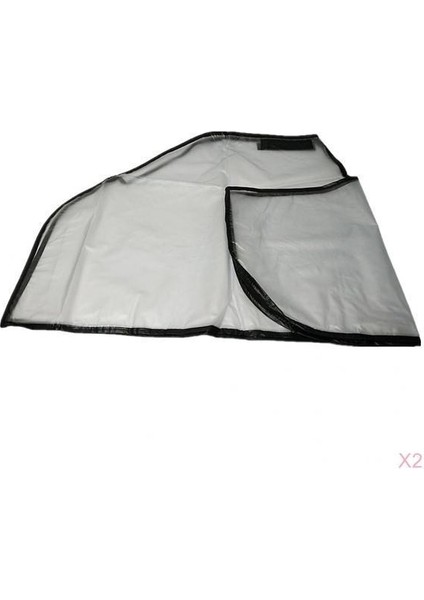 2x Dayanıklı Golf Sepeti Tur Torbası Yağmur Kapağı Standı Çanta Yağmur Suyu Depolama Koruyucusu (Yurt Dışından)