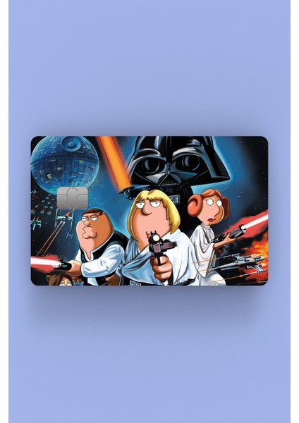 Family Guy Star Wars Kredi Kartı Sticker Kaplama