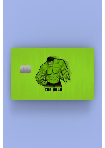 Hulk Açık Yeşil Kredi Kartı Sticker Kaplama