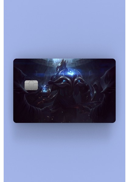 Lol Zed Kredi Kartı Sticker Kaplama