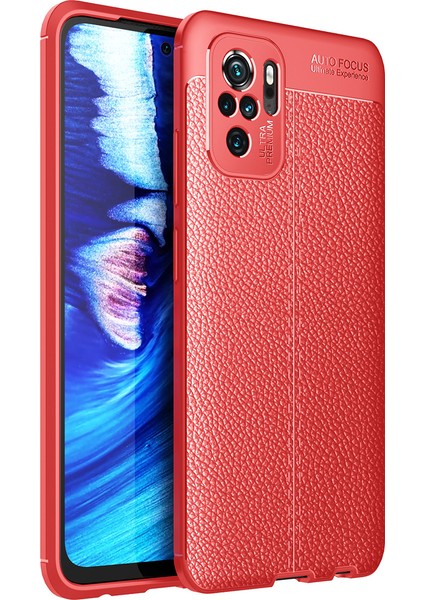 Xiaomi Redmi Note 10 Kılıf Deri Desenli Lux Niss Silikon
