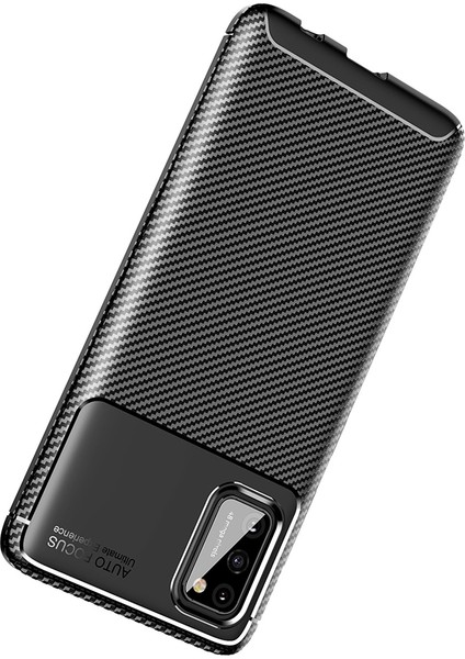 Galaxy A02S Kılıf Karbon Desenli Lux Negro Silikon modelleri