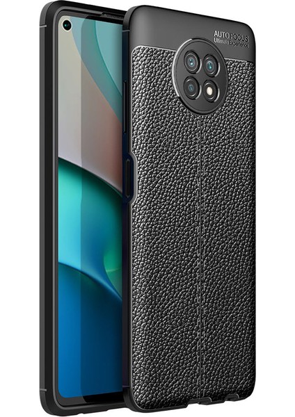 Xiaomi Mi 10T Lite Kılıf Deri Desenli Lux Niss Silikon