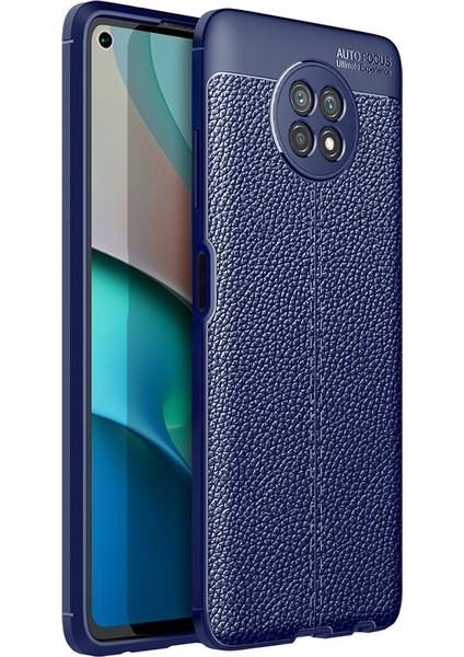 Xiaomi Mi 10T Lite Kılıf Deri Desenli Lux Niss Silikon