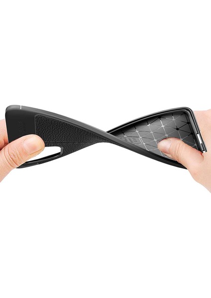 Realme 7 Pro Kılıf Deri Desenli Lux Niss Silikon fırsatları