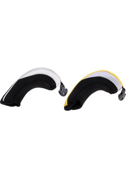 2pcs Pro Golf Hybrid Fayda Kulübü Headcover Head Koruyucu Kapak W/ No. Etiket (Yurt Dışından)
