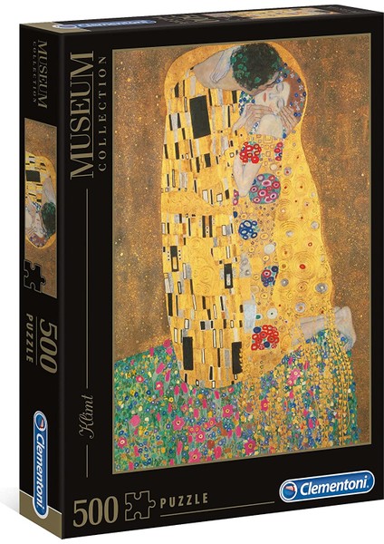 Yetişkin Puzzle Gustav Klimt - The Kiss 500 Parça