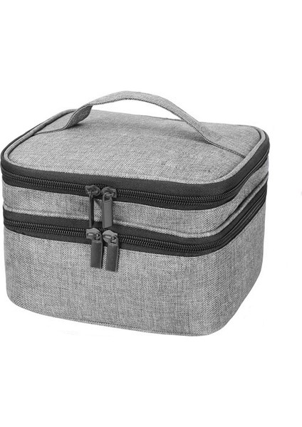Sünger Liner Kozmetik Depolama Kutusu Taşınabilir Saklama Kutusu (Gri)(Yurt Dışından)