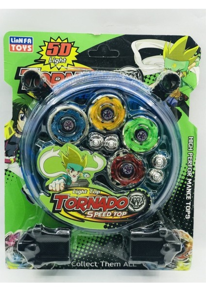 4'lü Oyuncak Beyblade 5d Arenalı Oyun Seti - Tuka fiyatları