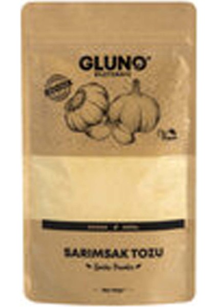 Gluno Glutensiz Glutensiz Sarımsak Tozu 100 gr