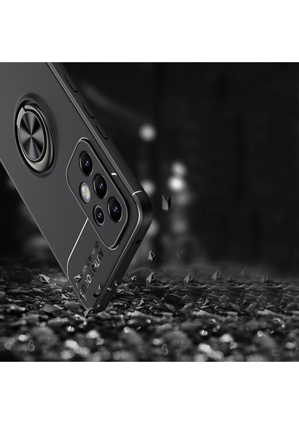 Samsung Galaxy A33 5g Kılıf Yüzüklü Manyetik Ravel Silikon modelleri
