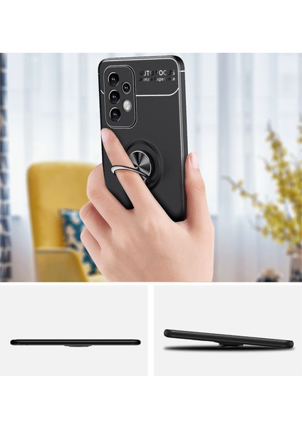 Samsung Galaxy A33 5g Kılıf Yüzüklü Manyetik Ravel Silikon indirimleri