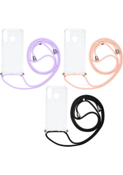 Huawei P30 Lite Kılıf Ultra Korumalı Şeffaf Ipli Antishock Silikon fırsatları